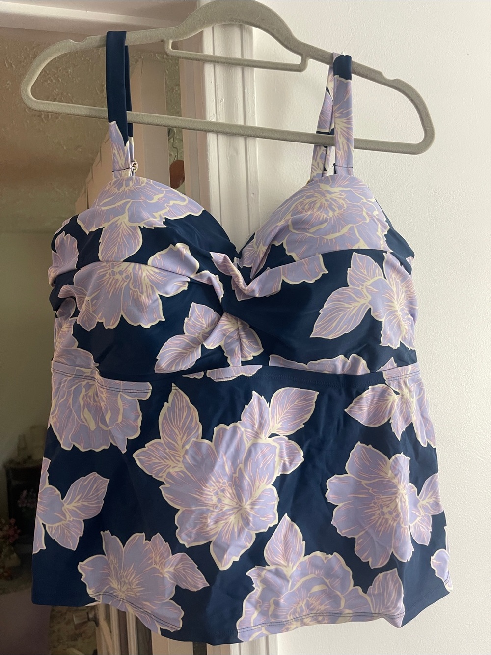 Catalina plus size tankini top